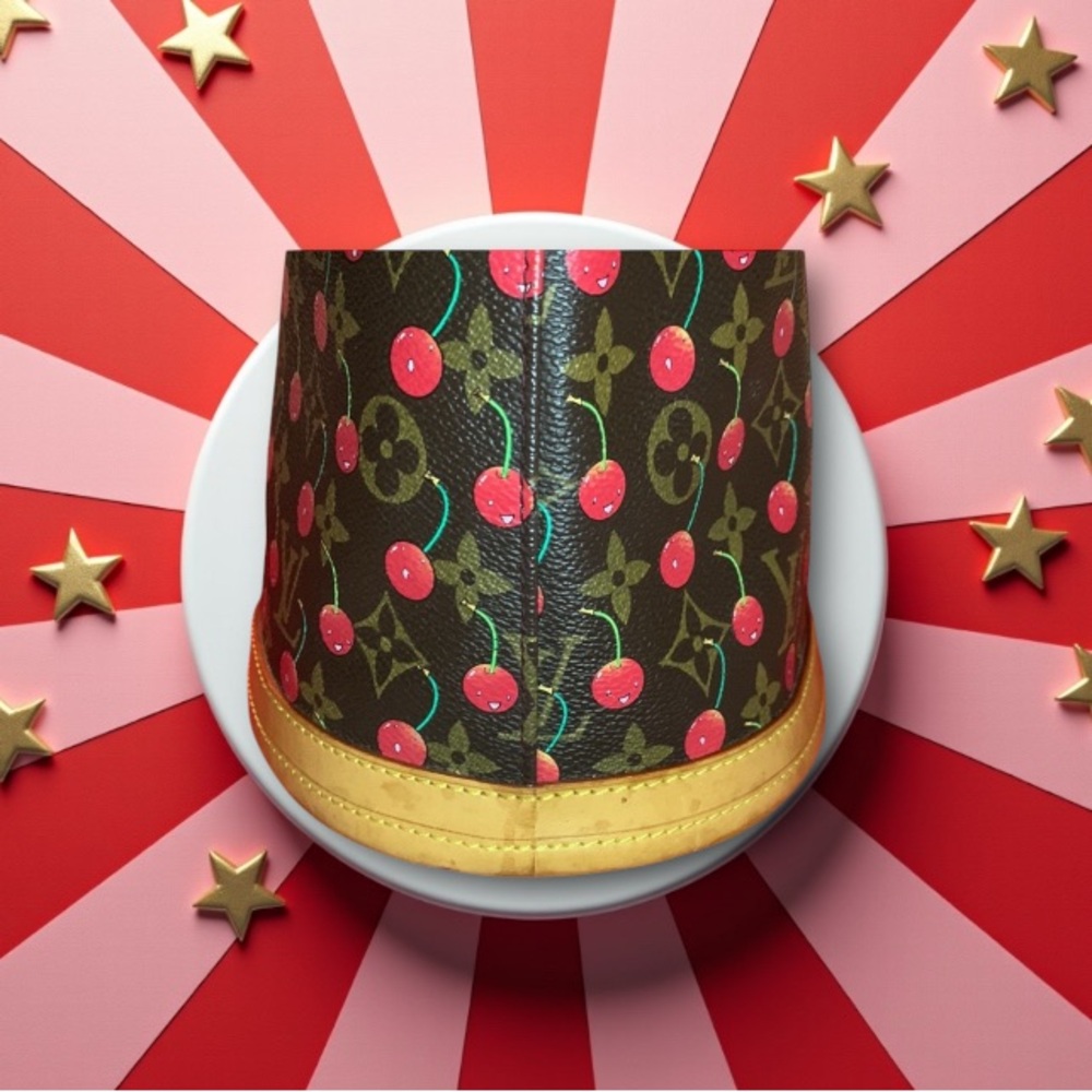 Murakami Louis Vuitton  LV 🍒Cerises Colab - with Takashi Murakami - Rare- FIRM - Picture 9 of 13